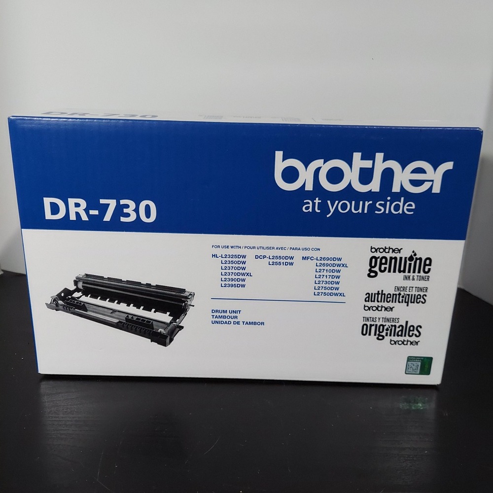 Brother DR-730 Genuine Drum Unit Black Laser Print For HL-L2350DW MFC-L2750DW
